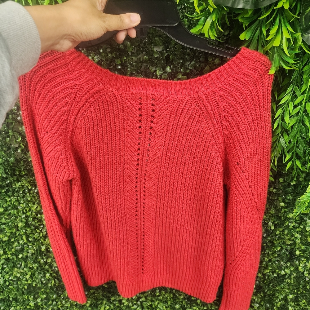 Lucky Brand Red Women's Sweater - Picture 3 of 3